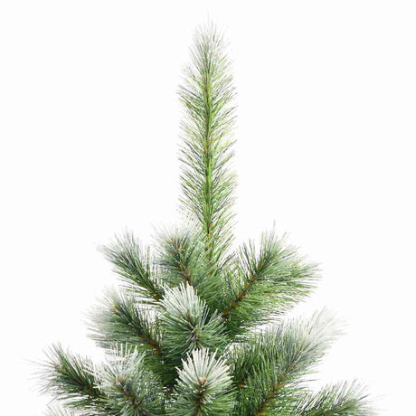 Vidaxl kunstkerstboom met scharnieren en sneeuw 180 cm