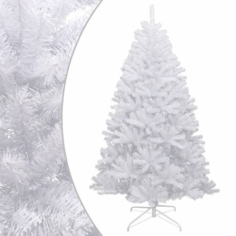 Vidaxl kunstkerstboom met scharnieren en sneeuw 120 cm