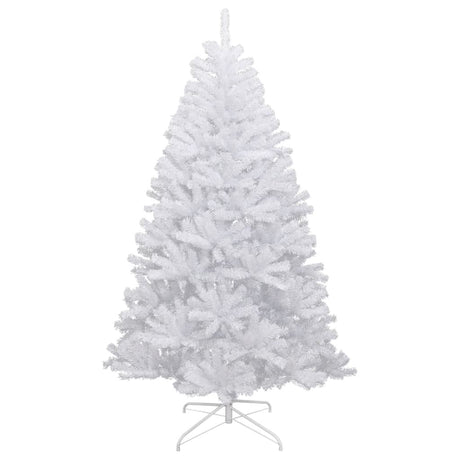 VidaXL Kunstkerstboom met scharnieren en sneeuw 210 cm