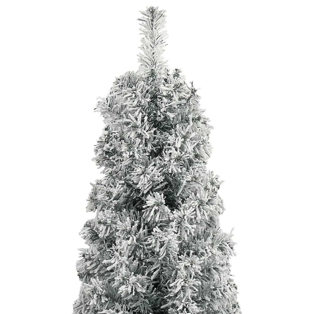 VIDAXL KUNSTKERSTBOOM SCHNELL mit Standard- und Schnee 270 PVC