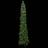 VidaXL Kunstkerstboom met verlichting 100 LED's 180 cm