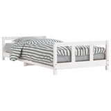Vidaxl kinderbedframe 90x190 cm massief grenenhout wit