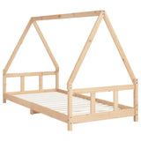 Vidaxl kinderbedframe 90x200 cm massief grenenhout