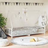 Vidaxl kinderbedframe 90x190 cm massief grenenhout wit