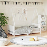 Vidaxl kinderbedframe 80x160 cm massief grenenhout wit