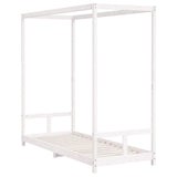 Vidaxl kinderbedframe 80x200 cm massief grenenhout wit