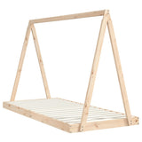 Vidaxl kinderbedframe 90x200 cm massief grenenhout