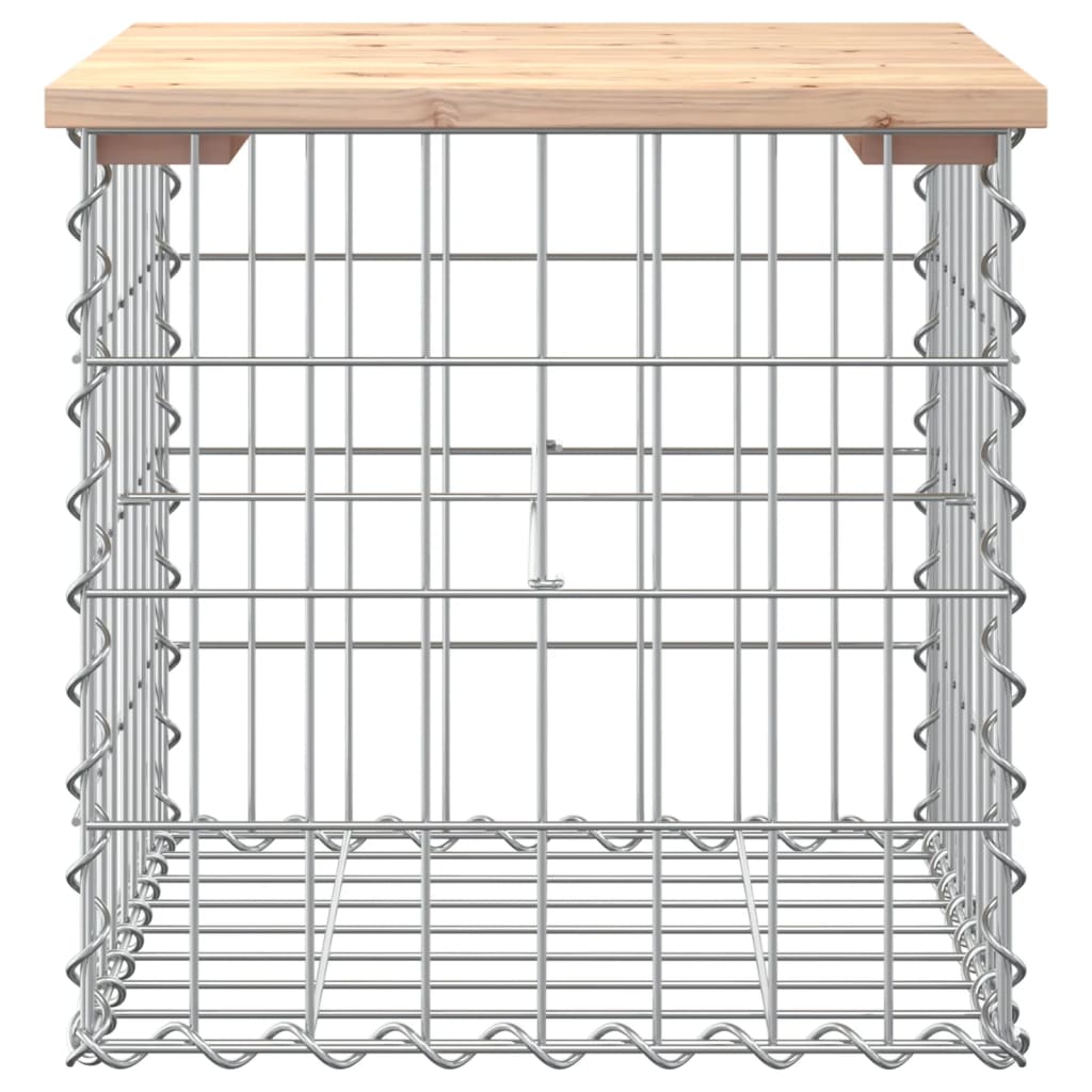 Vidaxl tuinbank schanskorfontwerp 43x44x42 cm massief grenenhout