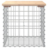 Vidaxl tuinbank schanskorfontwerp 43x44x42 cm massief grenenhout
