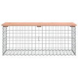 Vidaxl tuinbank schanskorfontwerp 103x44x42 cm massief douglashout
