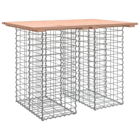 Vidaxl tuintafel schanskorfontwerp 100x70x72 cm massief grenenhout