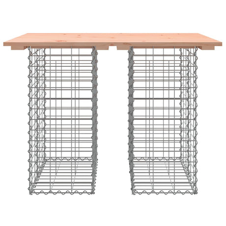 Vidaxl tuintafel schanskorfontwerp 100x70x72 cm massief grenenhout