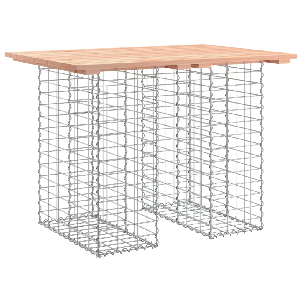 Vidaxl tuintafel schanskorfontwerp 100x70x72 cm massief grenenhout