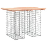 Vidaxl tuintafel schanskorfontwerp 100x70x72 cm massief grenenhout