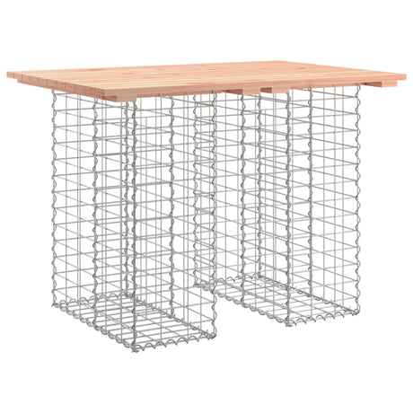 Vidaxl tuintafel schanskorfontwerp 100x70x72 cm massief grenenhout