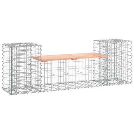 Vidaxl tuinbank schanskorfontwerp 183x41x60,5 cm massief douglashout