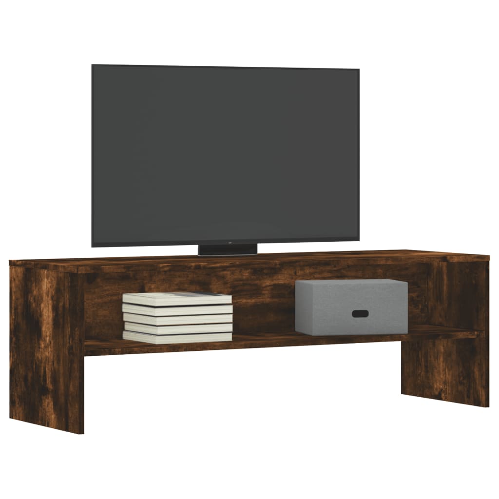 Vidaxl tv-meubel 120x40x40 cm bewerkt hout gerookt eikenkleurig