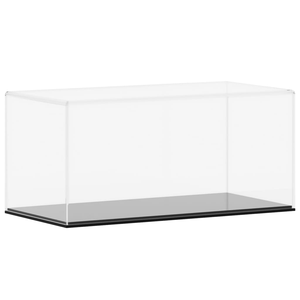 VIDAXL -Anzeige transparent 30x15x14 cm Acryl