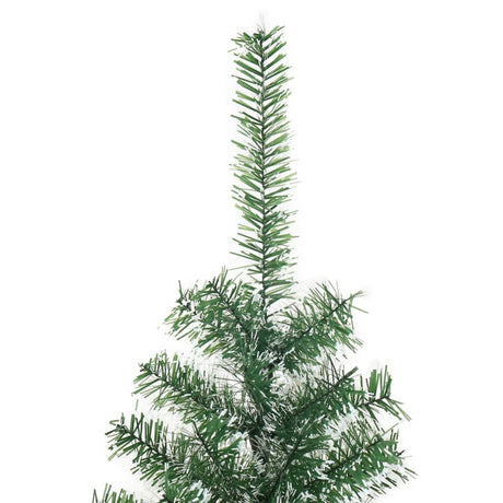 Vidaxl kunstkerstboom met sneeuw 150 cm groen
