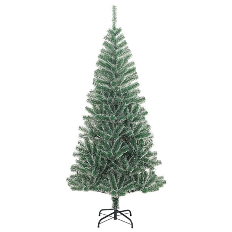VidaXL Kunstkerstboom met sneeuw 180 cm groen