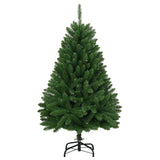 Vidaxl kunstkerstboom met scharnieren en standaard 150 cm