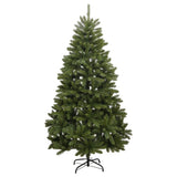 Vidaxl kunstkerstboom met scharnieren en standaard 240 cm groen
