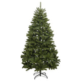 Vidaxl kunstkerstboom met scharnieren en standaard 270 cm groen