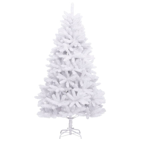 Vidaxl kunstkerstboom met scharnieren met standaard 270 cm wit