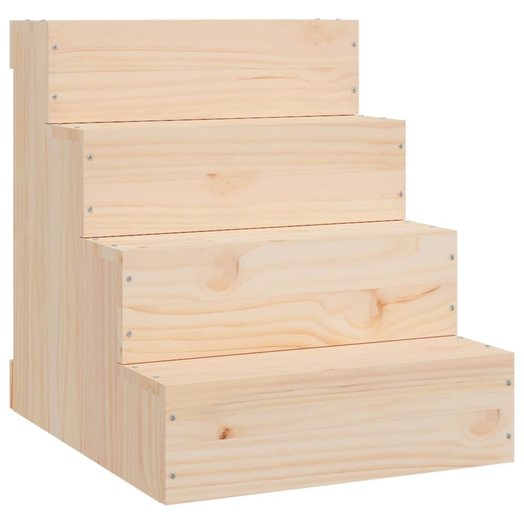 Vidaxl Pet staircase 40x49x47 cm Solid pine