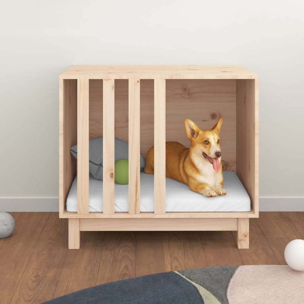 Vidaxl Dog Loft 70x50x62 cm Festkiefer