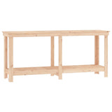 Vidaxl werkbank 180x50x80 cm massief grenenhout