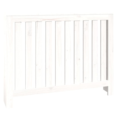 Vidaxl radiatorombouw 108,5x19x84 cm massief grenenhout wit