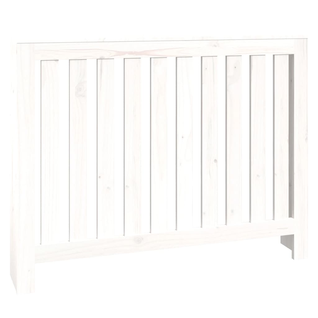 Vidaxl Radiatorom Construction 108.5x19x84 cm Pino bianco bianco