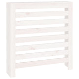 Vidaxl Radiatorom Construction 79.5x19x84 cm Pine bianco bianco bianco