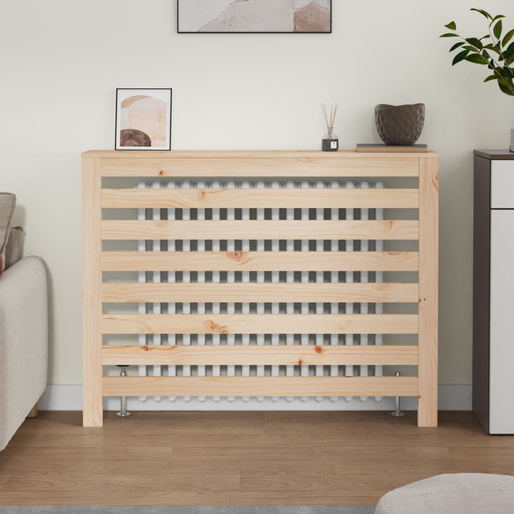 Construction de radiatorom vidaxl 108.5x19x84 cm Pine solide