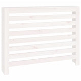 Vidaxl Radiatorom construction 108.5x19x84 cm Solid pine white white