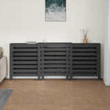 Vidaxl Radiatorom Construction 210x21x85 cm Grigio in pino solido