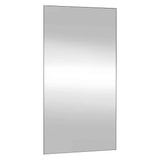 Vidaxl wandspiegel 50x100 cm rechthoekig glas
