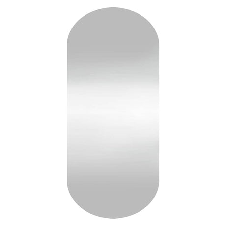 Vidaxl wandspiegel 35x80 cm ovaal glas