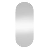 Vidaxl wandspiegel 40x90 cm ovaal glas
