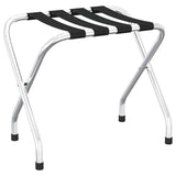Vidaxl bagagerek 56x40x49 cm zwart en zilver