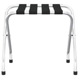 Vidaxl bagagerek 56x40x49 cm zwart en zilver