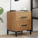 Vidaxl nachtkastjes 2 st 36x30x45 cm massief grenenhout
