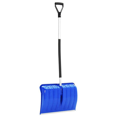 Vidaxl sneeuwschep 145 cm aluminium blauw