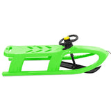 Vidaxl Slee with handlebar 102.5x40x23 cm Polypropene green