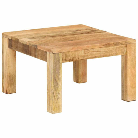 Vidaxl salontafel 55x55x35 cm massief mangohout