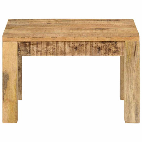 Vidaxl salontafel 55x55x35 cm massief mangohout