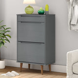 Vidaxl Schongkabinet Melde 59.5x3333 CM cm Sole Pine Grey