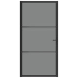 Vidaxl inner door 102.5x201.5 cm ESG glass and aluminum black