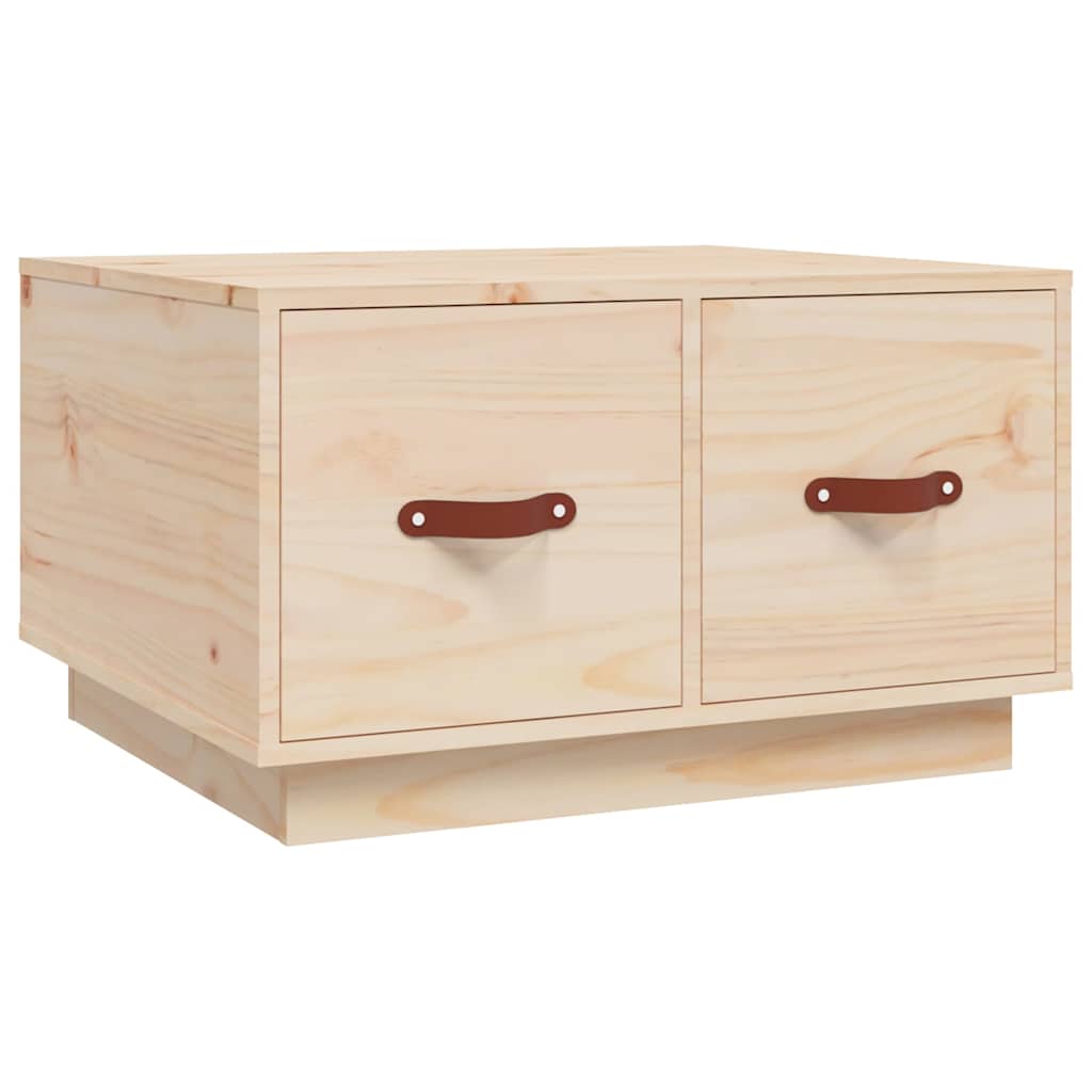 Vidaxl salontafel 60x53x35 cm massief grenenhout